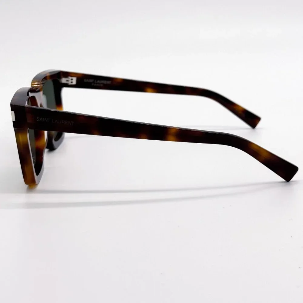 NEW SAINT LAURENT SL610 003 UNISEX HAVANA GREEN SAINT LAURENT SL 610 003